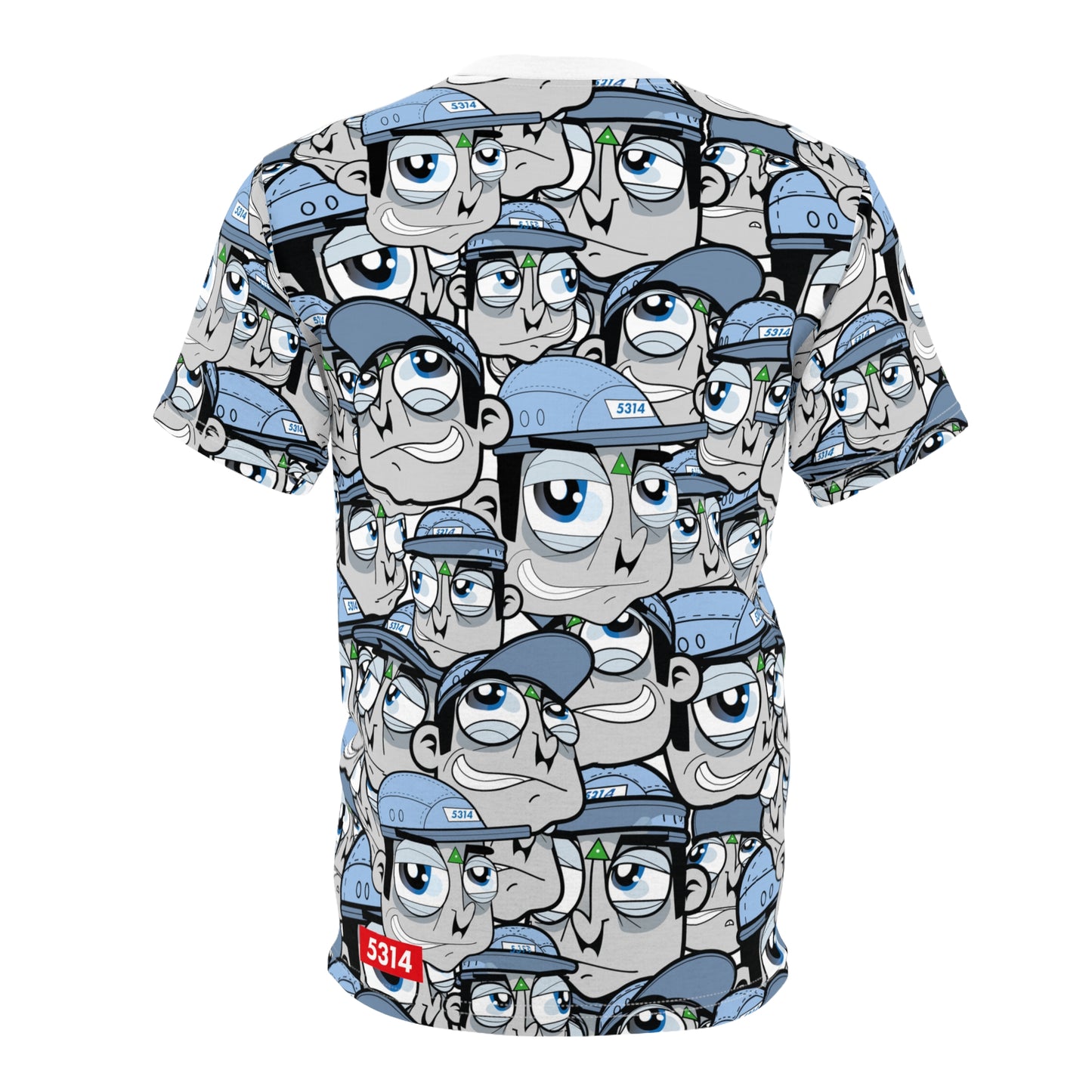 Full Print Cartoon T-shirt