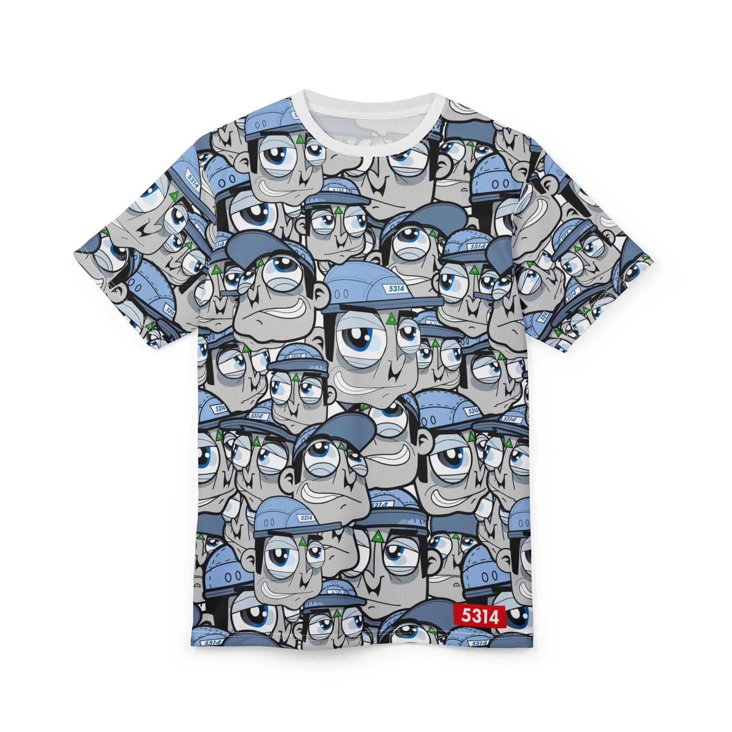 Full Print Cartoon T-shirt