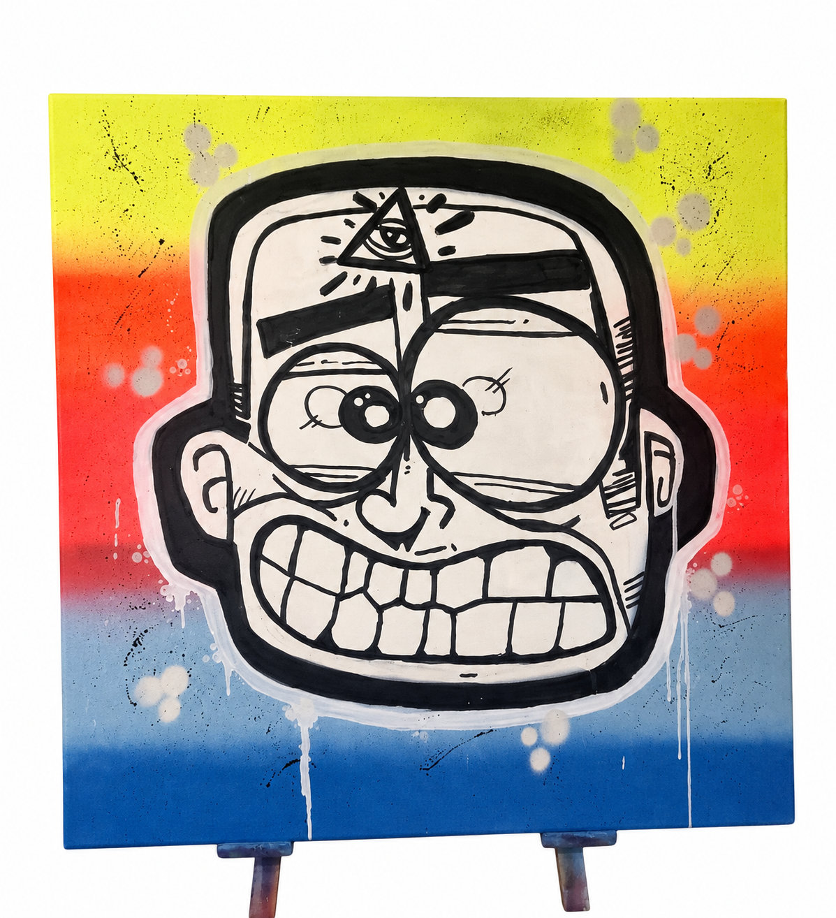 "Mental" Canvas 80x80cm