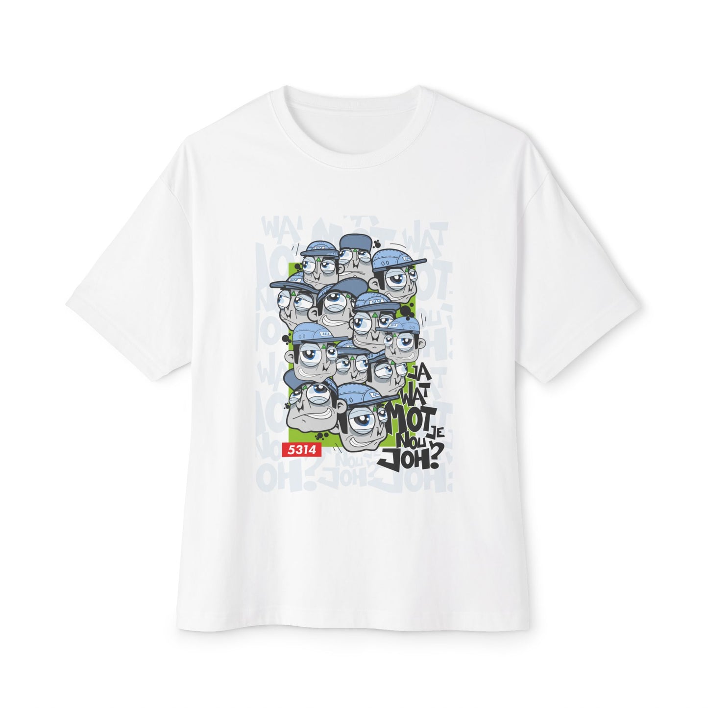 Rotterdams Gelul "wat mot je Nou Joh ?!" T-shirt