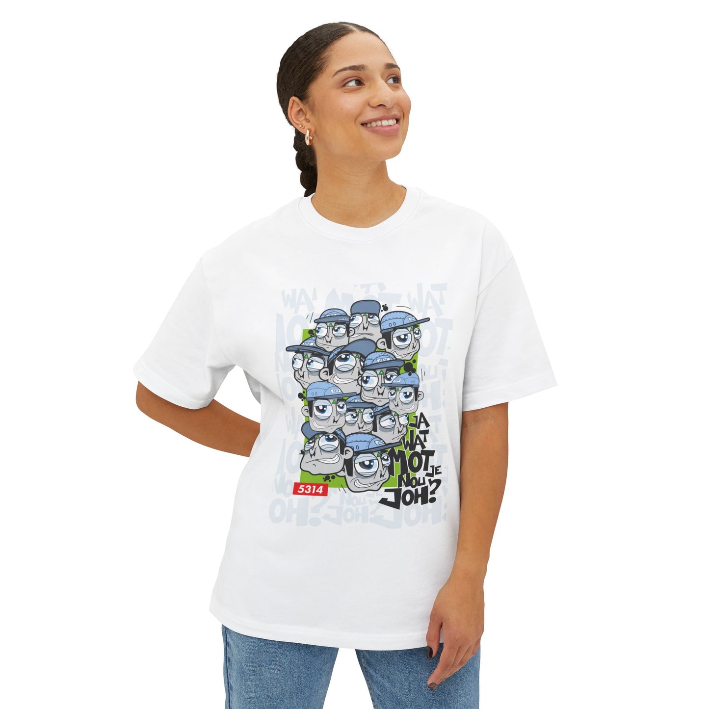 Rotterdams Gelul "wat mot je Nou Joh ?!" T-shirt